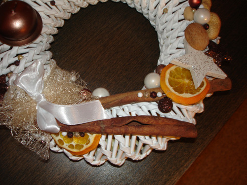 Adventní věnec z papíru — foto 2