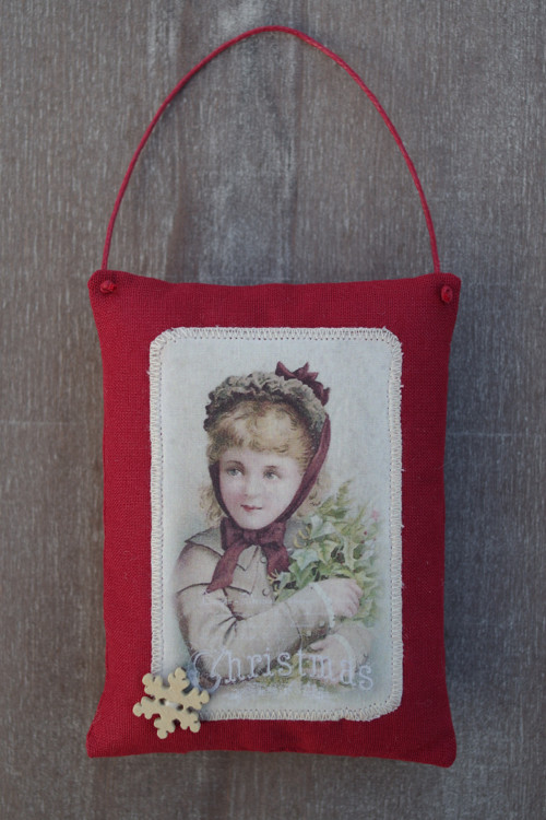 Nostalgické vánoční minipolštářky II — foto 4