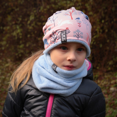 Zimní oboustranná čepička "Lesní" — foto 2