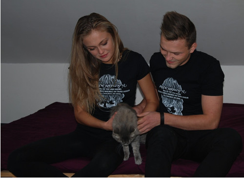 Tričko Vegan Leonardo bílé — foto 2