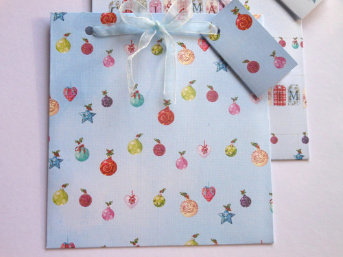 Vánoční ozdobičky - obal na CD 13x14 cm — foto 3