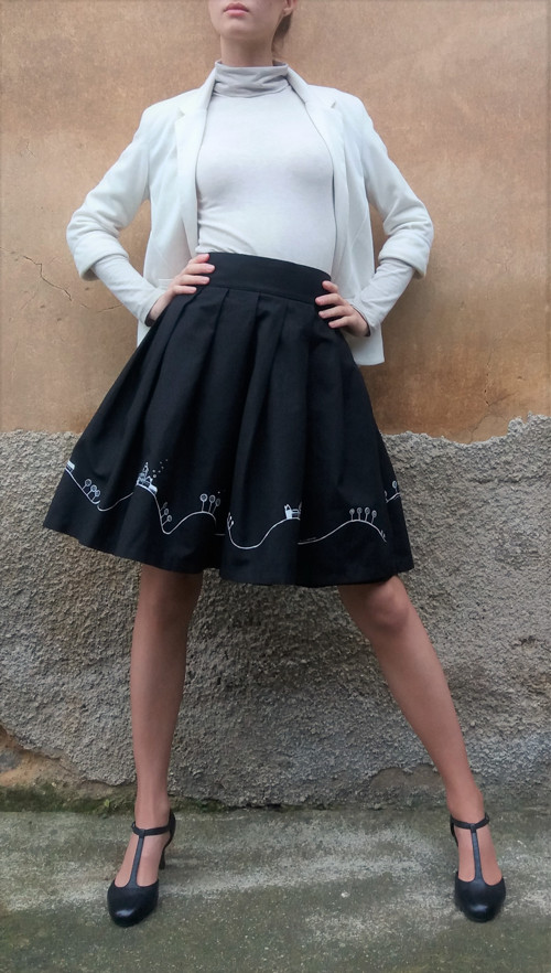 Sukénka S Kopečky I Domečky — foto 2