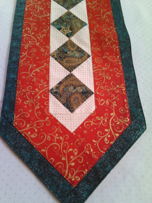 Patchworková vánoční štola — foto 2