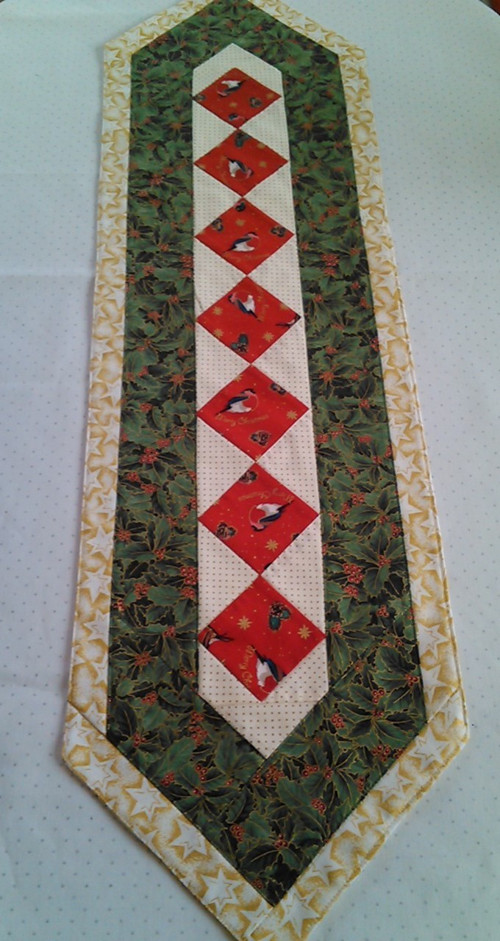 Patchworková vánoční štola — foto 3