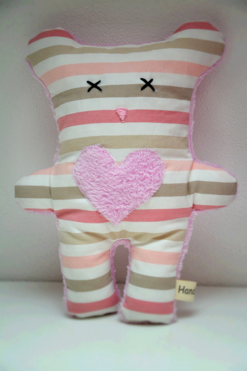 Wide Bubu Bear pink stripes — foto 2
