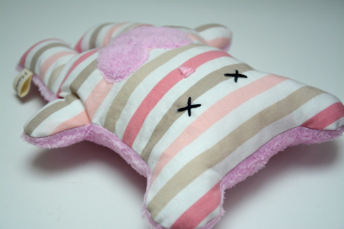 Wide Bubu Bear pink stripes — foto 3