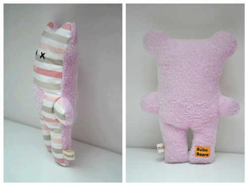Wide Bubu Bear pink stripes — foto 6