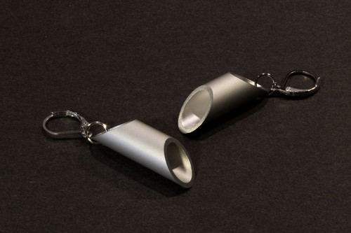 Minimalistické náušnice z hliníku 02 — foto 2