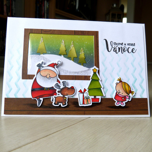 Vánoční přání - santa — foto 3