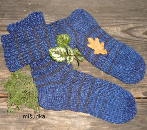 Ponožky jako od maminky - modré 90 — foto 3