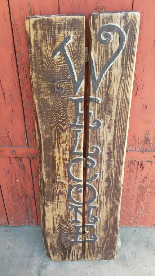 Uvítací tabule "Welcome" — foto 3