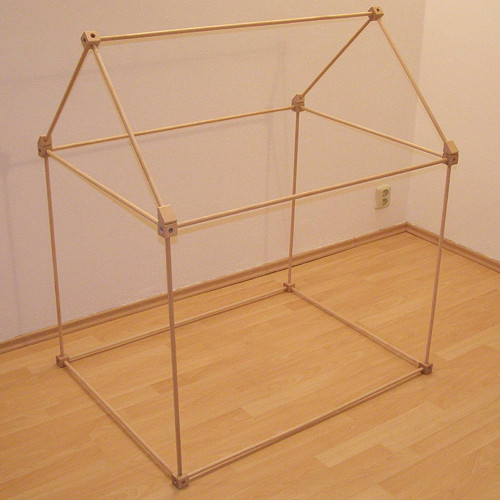 Dětský domeček Špalík - ornament růžová — foto 6