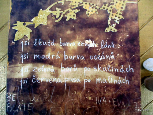 Báseň na zdi V. — foto 3