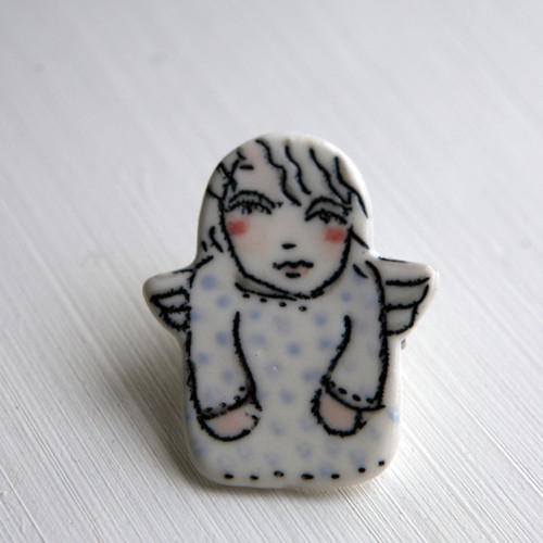 Anděl Dalimil (porcelán.brož) — foto 2
