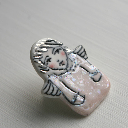 Anděl Veronika (porcelán.brož) — foto 2