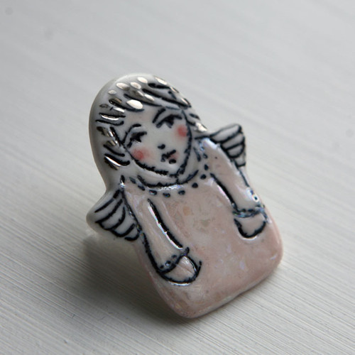 Anděl Veronika (porcelán.brož) — foto 3