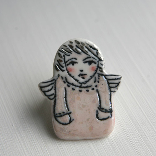Anděl Veronika (porcelán.brož) — foto 4