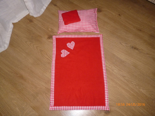 Peřinky pro panenky, fleecové :-) — foto 2