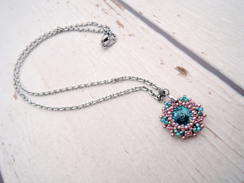 Swarovski náhrdelník "Turquoise dream" — foto 3