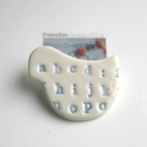 Heaven-like Messinger (porcelánová brož) — foto 3