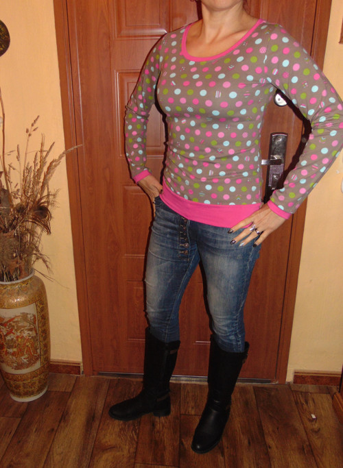Tričko barevný puntik — foto 2
