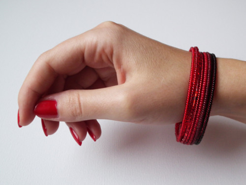 Blood Red - náramek — foto 5