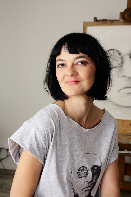 HLAVA - triko šedé melé — foto 6