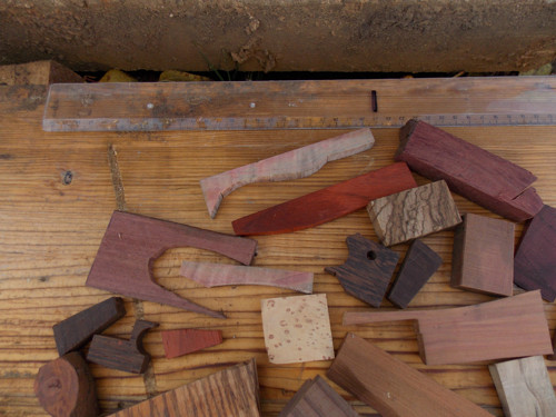 Směs dřevěných odřezků - materiál — foto 4