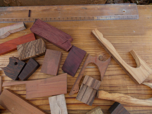 Směs dřevěných odřezků - materiál — foto 5