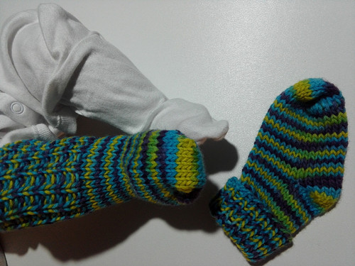 VLNĚNÉ ponožky vel.10-12cm — foto 3