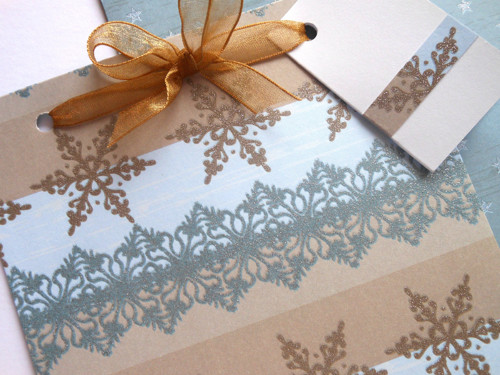 Vánoční vzor - obal na CD 13x14 cm — foto 2