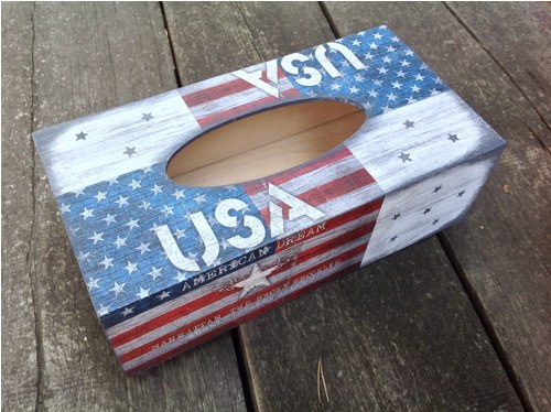 Krabička na kapesníčky - USA — foto 3