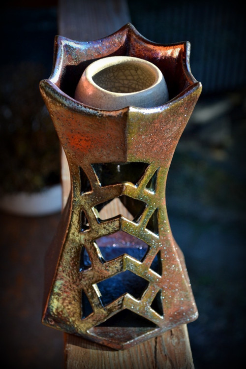 Vysoká raku aromalampa — foto 2