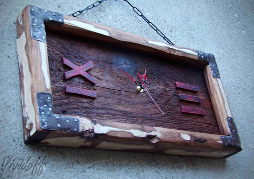 Hodiny nástenné rustic 7 — foto 5