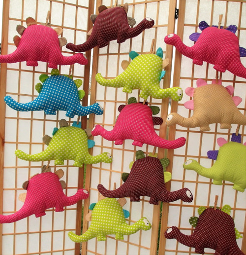 Polštářek Dinosauřík s levandulí — foto 2