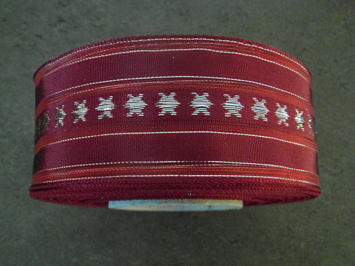 Vánoční stuha 40mm — foto 3