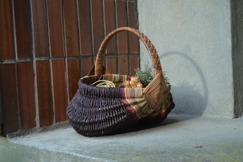 Francouzský piknikový košík - tmavý — foto 6