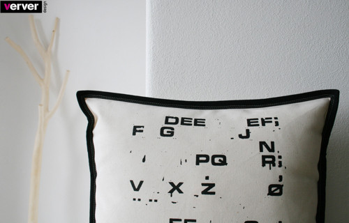 Polštář "písmo". — foto 3