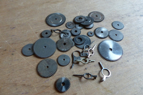 Ozubená kolečka 3...vintage materiál pro steampunk — foto 2