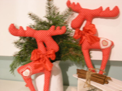 Vánoční sob velký 30cm — foto 2