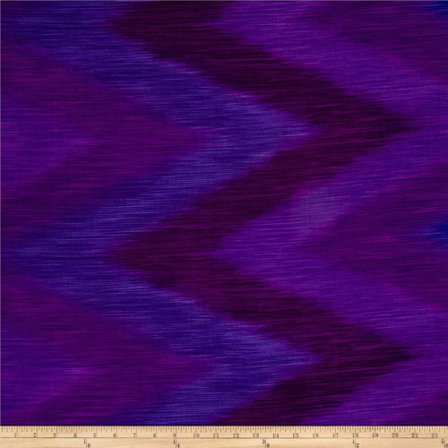 Ombre Látka - Plum Ikat — foto 2