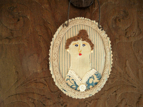 Lady Grantham ...(textilní obrázek) — foto 3