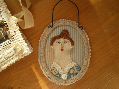 Lady Grantham ...(textilní obrázek) — foto 5