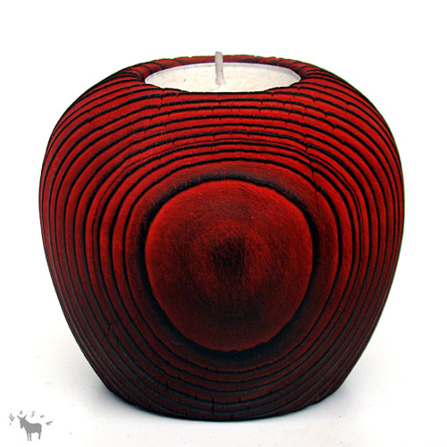 Dřevěný svícen — foto 3