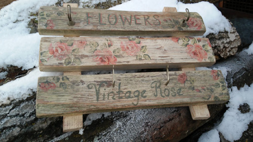 Věšáček "Vintage rose" — foto 5