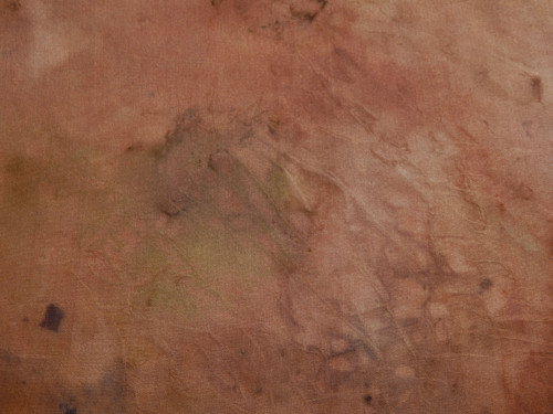 Hedvábný šátek S16- eco print — foto 5