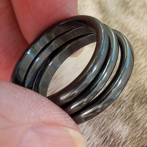 Prsten hematit 66/ 21,0 mm — foto 5