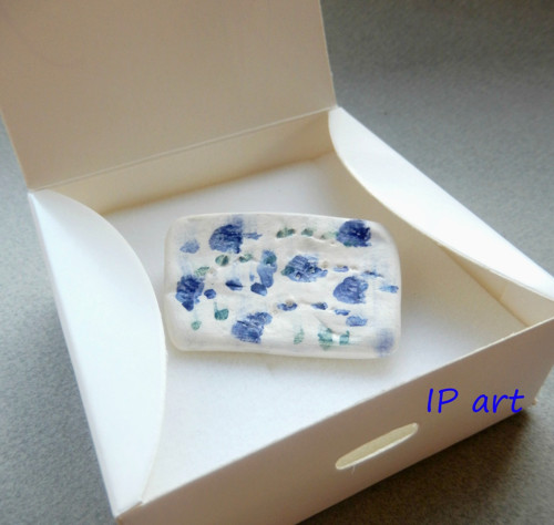 Porcelánová brož — foto 2