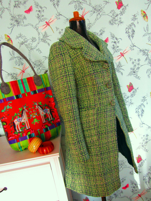 Kabát tweed&green — foto 2