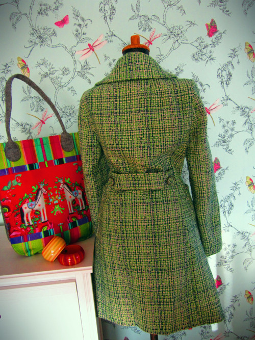 Kabát tweed&green — foto 4